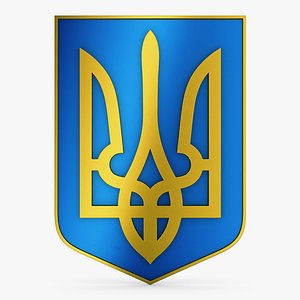 3D Ukraine State Emblem M 4 model