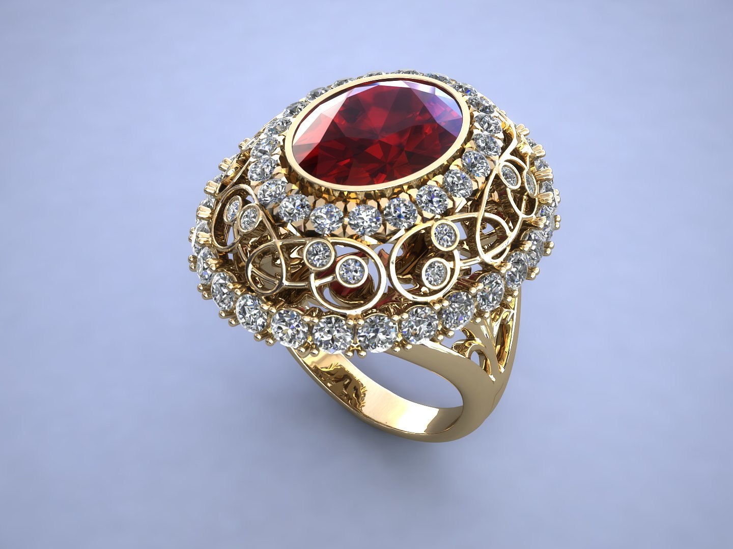 3d Model Ring Vintage