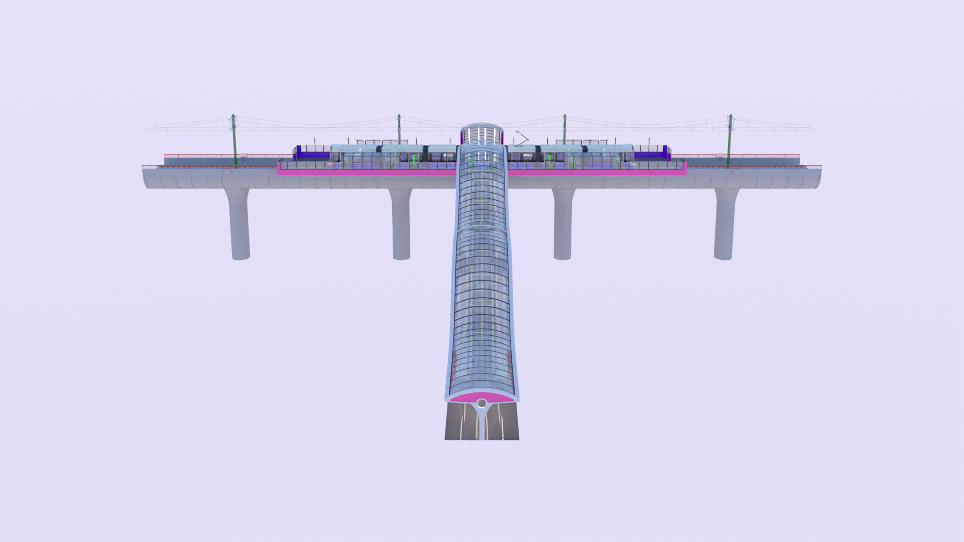 3D Zurich Tram Stops II - TurboSquid 2315433