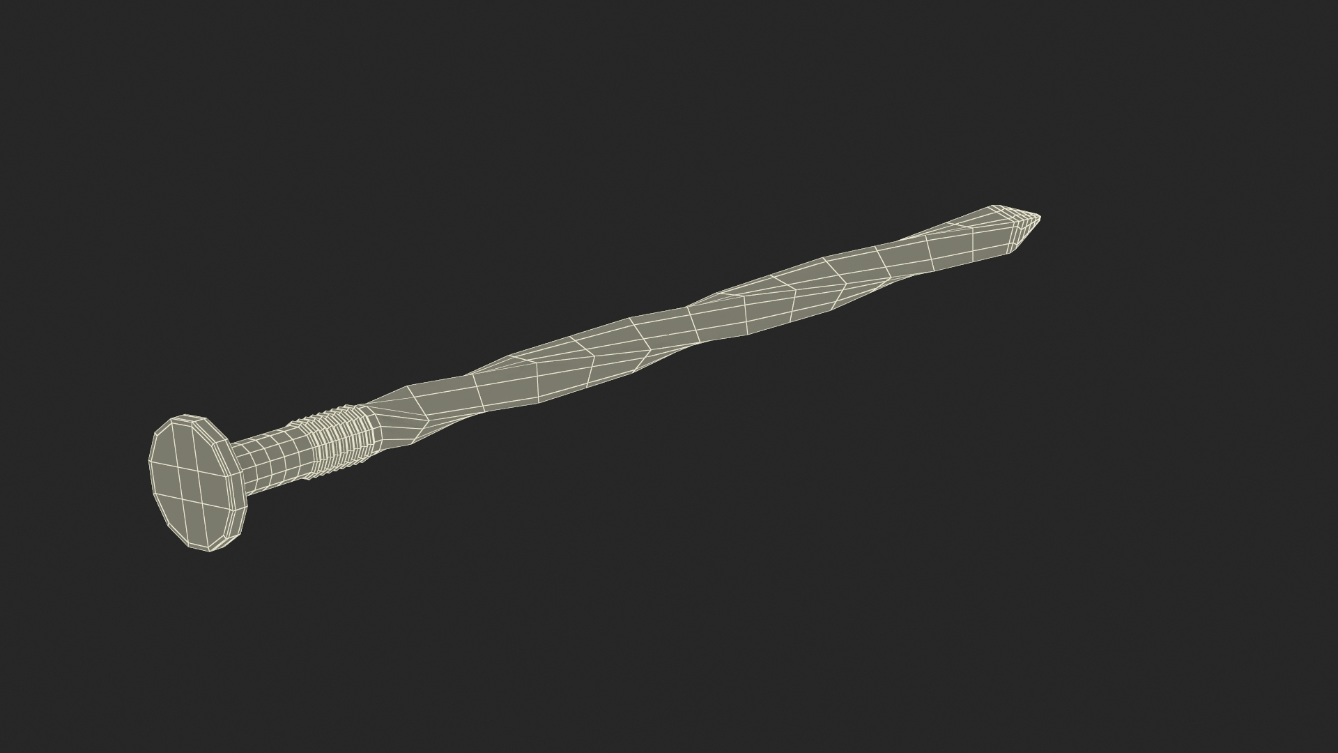 Deck Nails 3D Model - TurboSquid 2055943