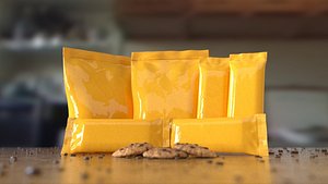 3D realistic cookies pack