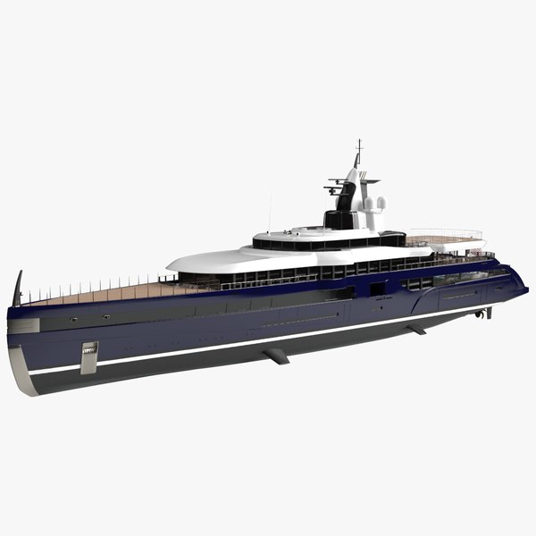 3D Willie Polaris Superyacht Dynamic Simulation