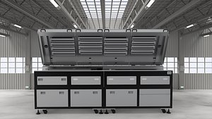 Infrared heat curing furnace