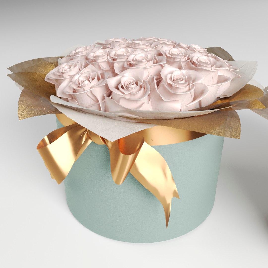 3D Bouquet of roses in a  hat box https://p.turbosquid.com/ts-thumb/UD/QfoEA2/98/07/jpg/1652015454/1920x1080/fit_q87/0156141b2bfa70525db5011fc6e65b829ab28539/07.jpg