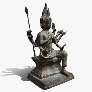 Brahma statue 3D