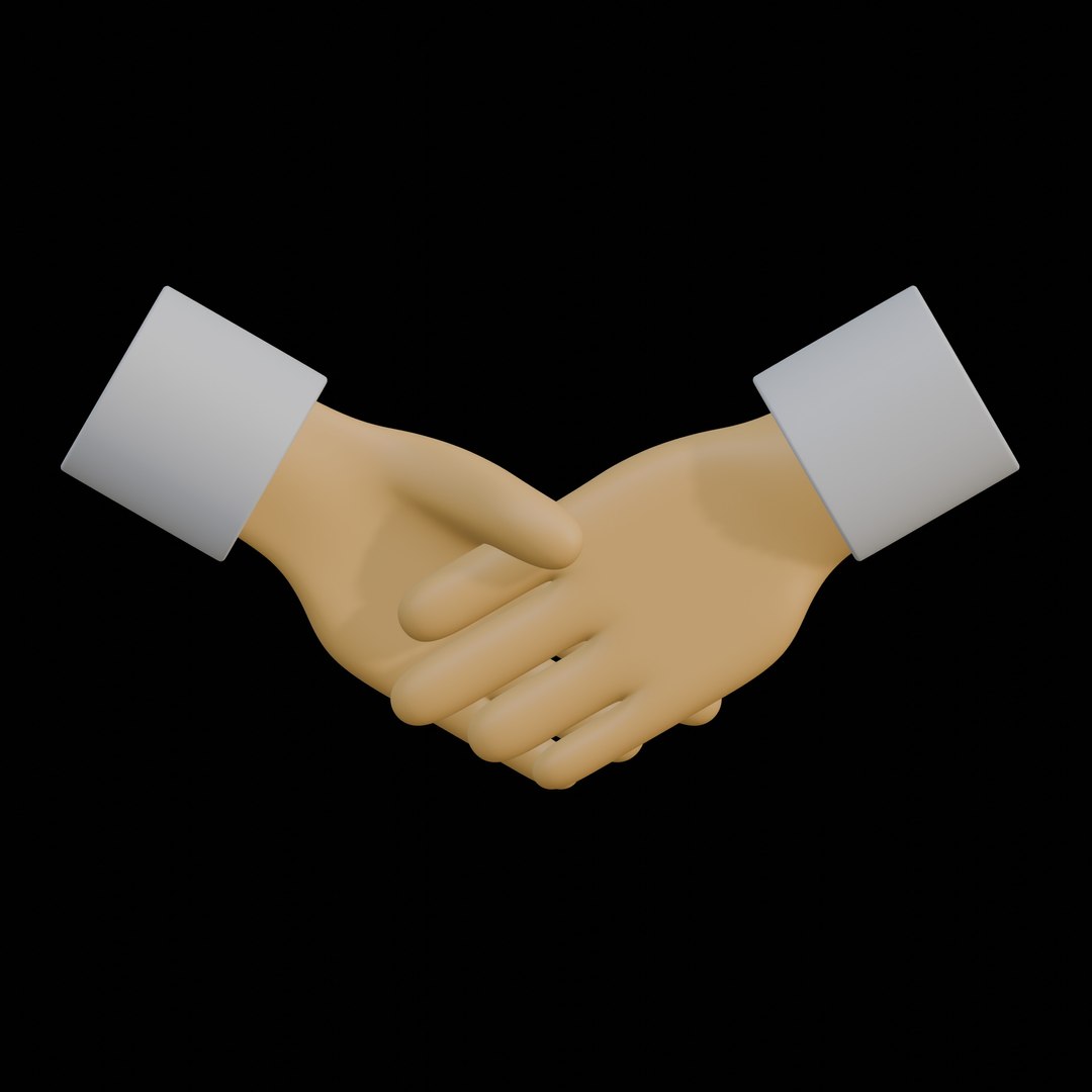 Shake Hand 3D - TurboSquid 2334874