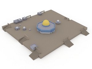 3D dome rock