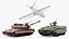 3D Rigged Israeli Fighting Vehicle Collection