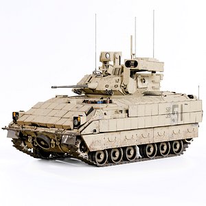 M2A3 Bradley Tank 3D model