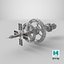 Sci-Fi Interplanetary Space Station