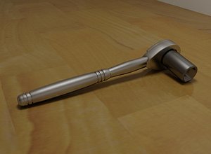 3d model socket wrench