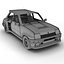 3d model of renault 5 turbo