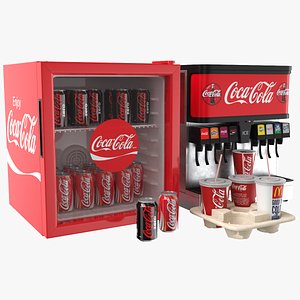 Two Coca Cola Appliances