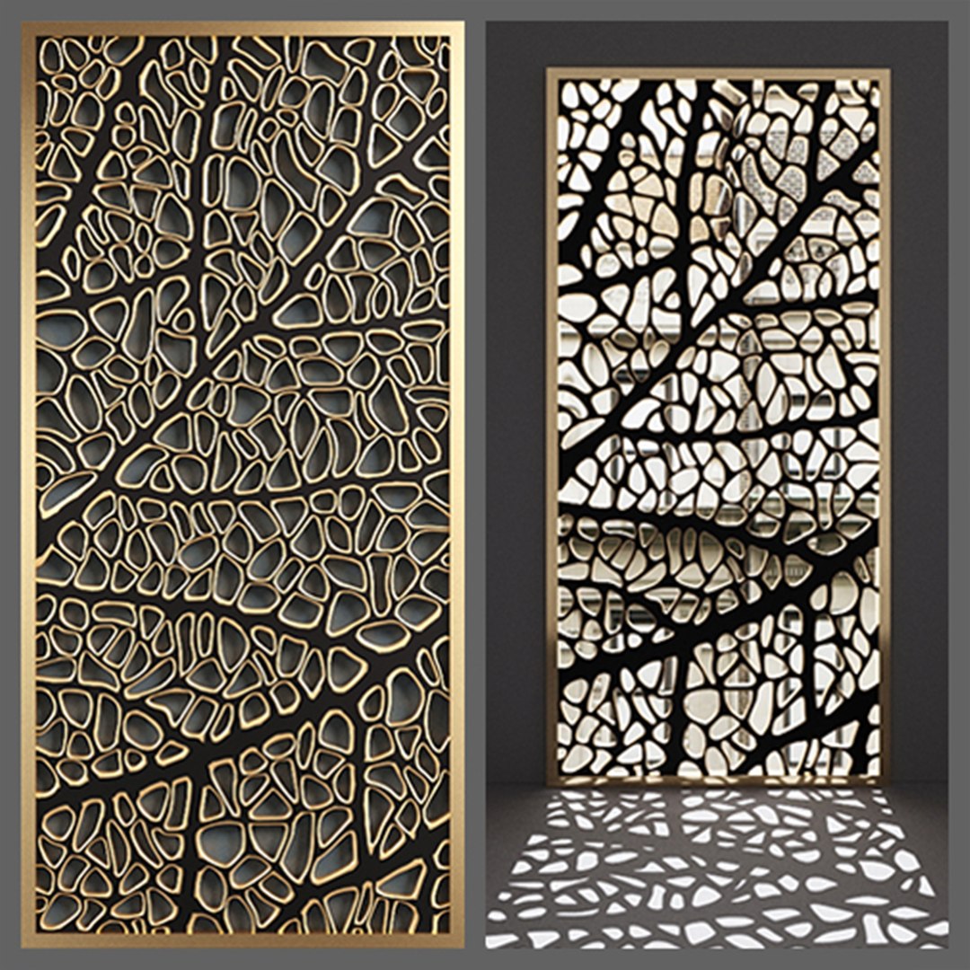 3D decorative partitions pattern - TurboSquid 1351857