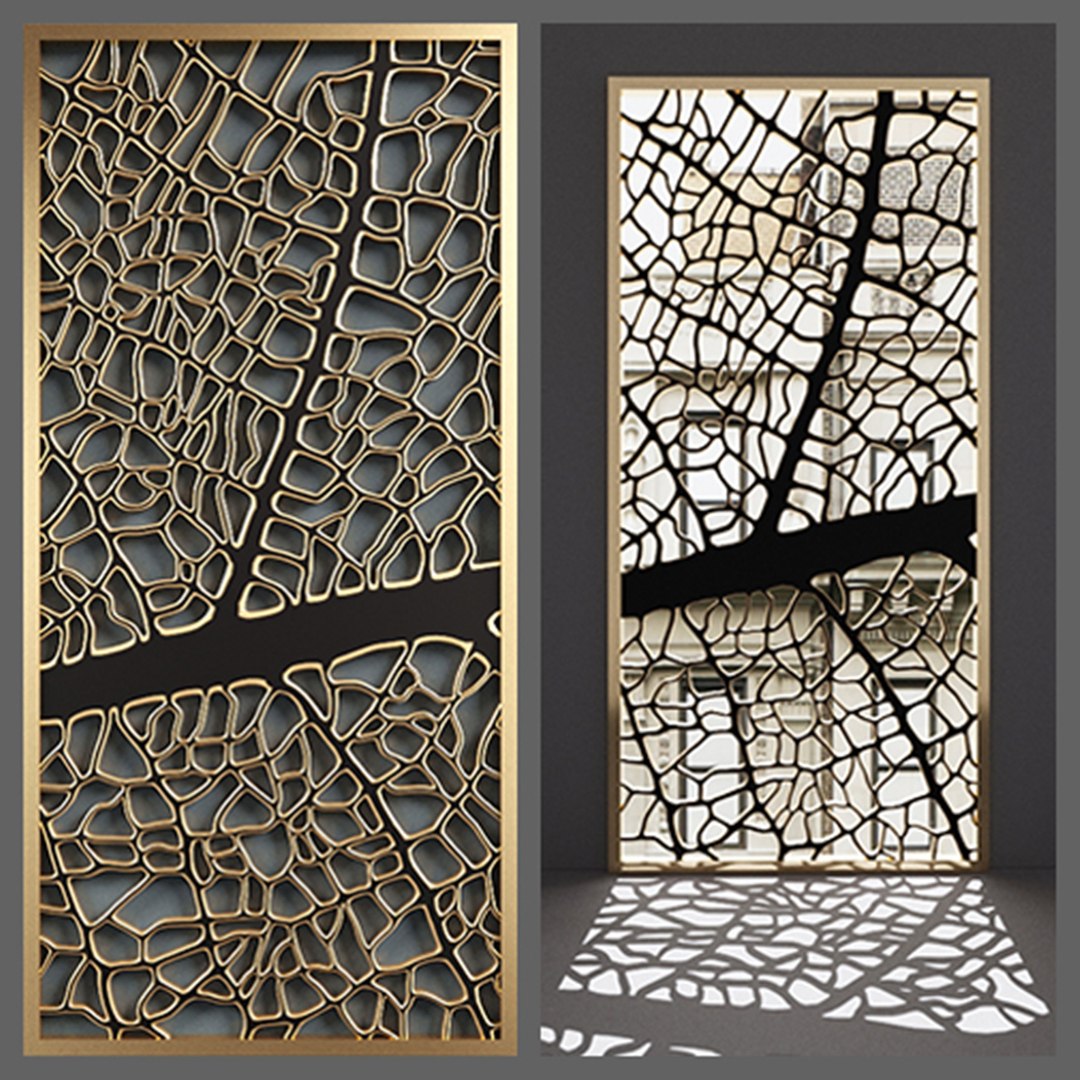 3D decorative partitions pattern - TurboSquid 1351857