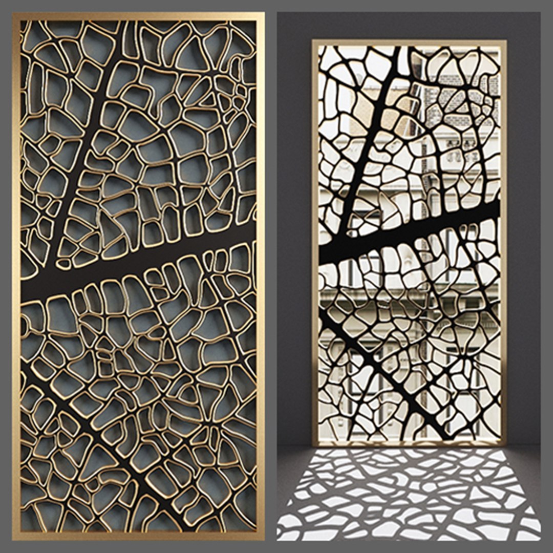 3D decorative partitions pattern - TurboSquid 1351857