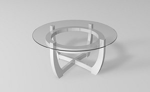 futuristic table 3D