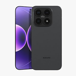 Xiaomi 17 Black 3D model