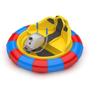 3D Bumper Boat model