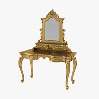 Anais Dressing Table & Mirror