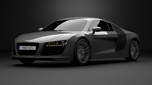 Audi r8 3D model