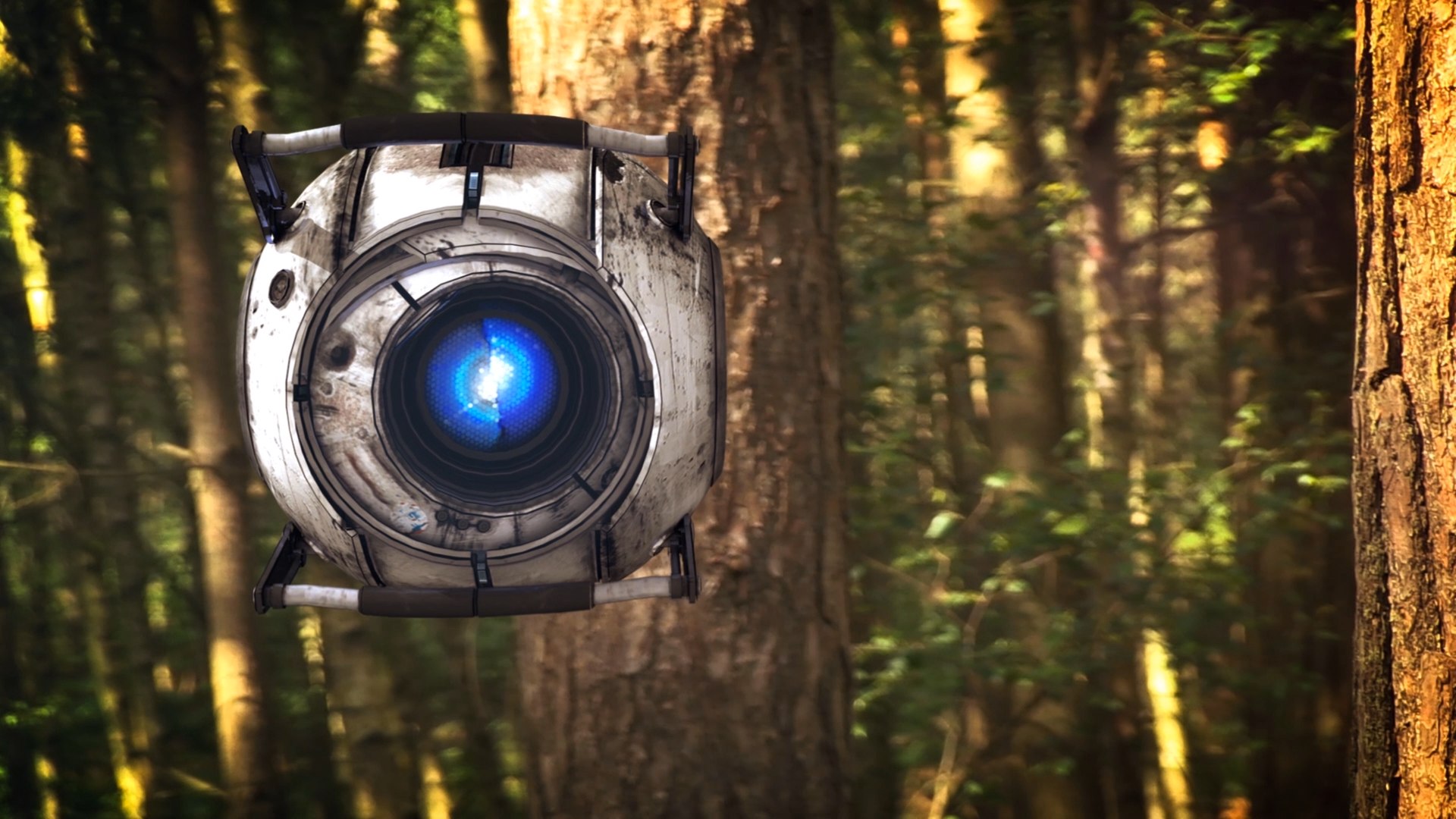 3d Model Wheatley Portal Animates