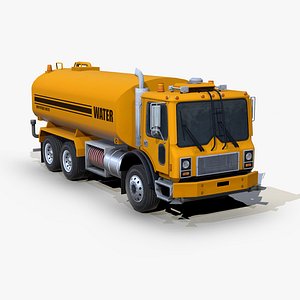 Water truck 3D