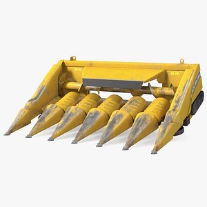 New Holland Agriculture 980CR Corn Header 6 Rows 3D model