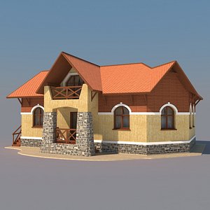 3d home house model