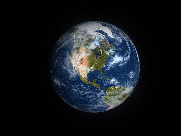 3ds max earth mapped