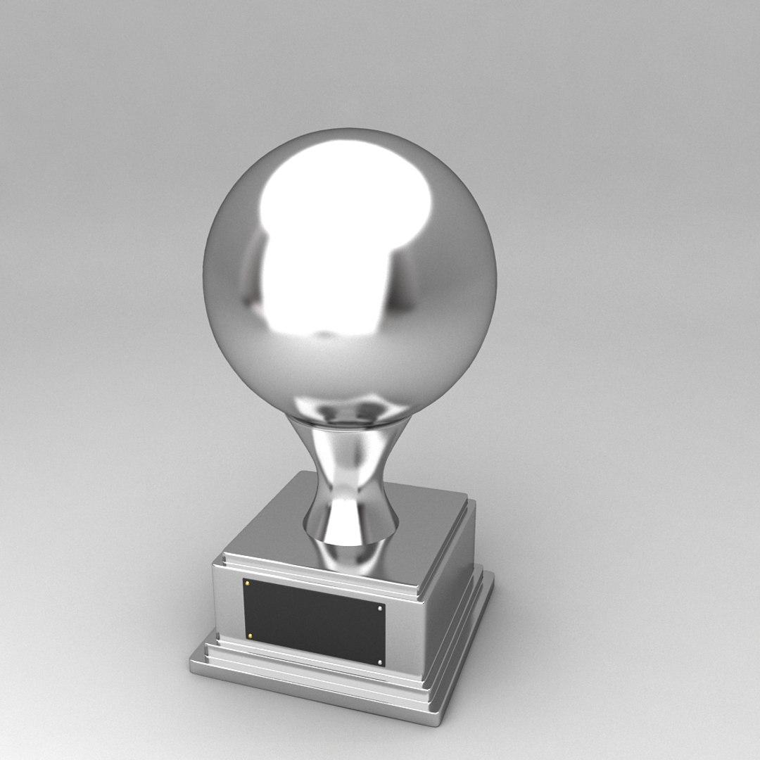 Awards Trophies 3d Model