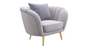 Meridian Margo 622 Accent Chair 2 Pcs in Navy blue model