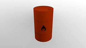 Flammable Barrel