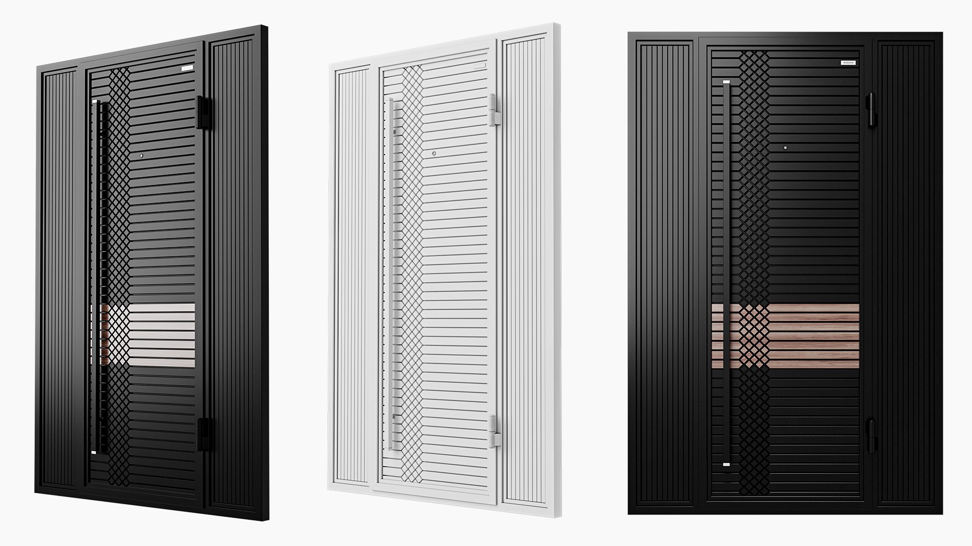 Gate Modern Model - TurboSquid 2259975
