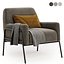 Fotel akcentowy Charlotte Gray Comfort