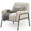 Fotel akcentowy Charlotte Gray Comfort