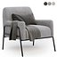 Fotel akcentowy Charlotte Gray Comfort