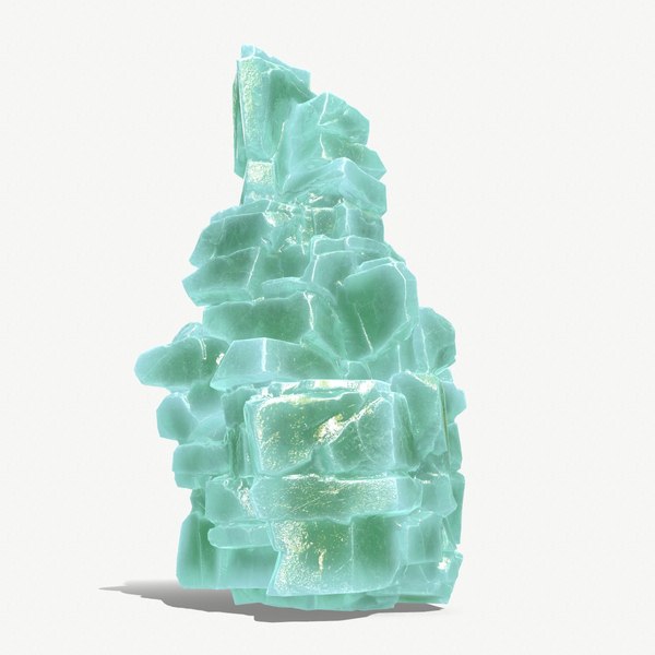 ice rocks 3D model