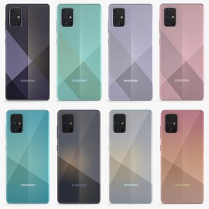 3D colors samsung galaxy a71