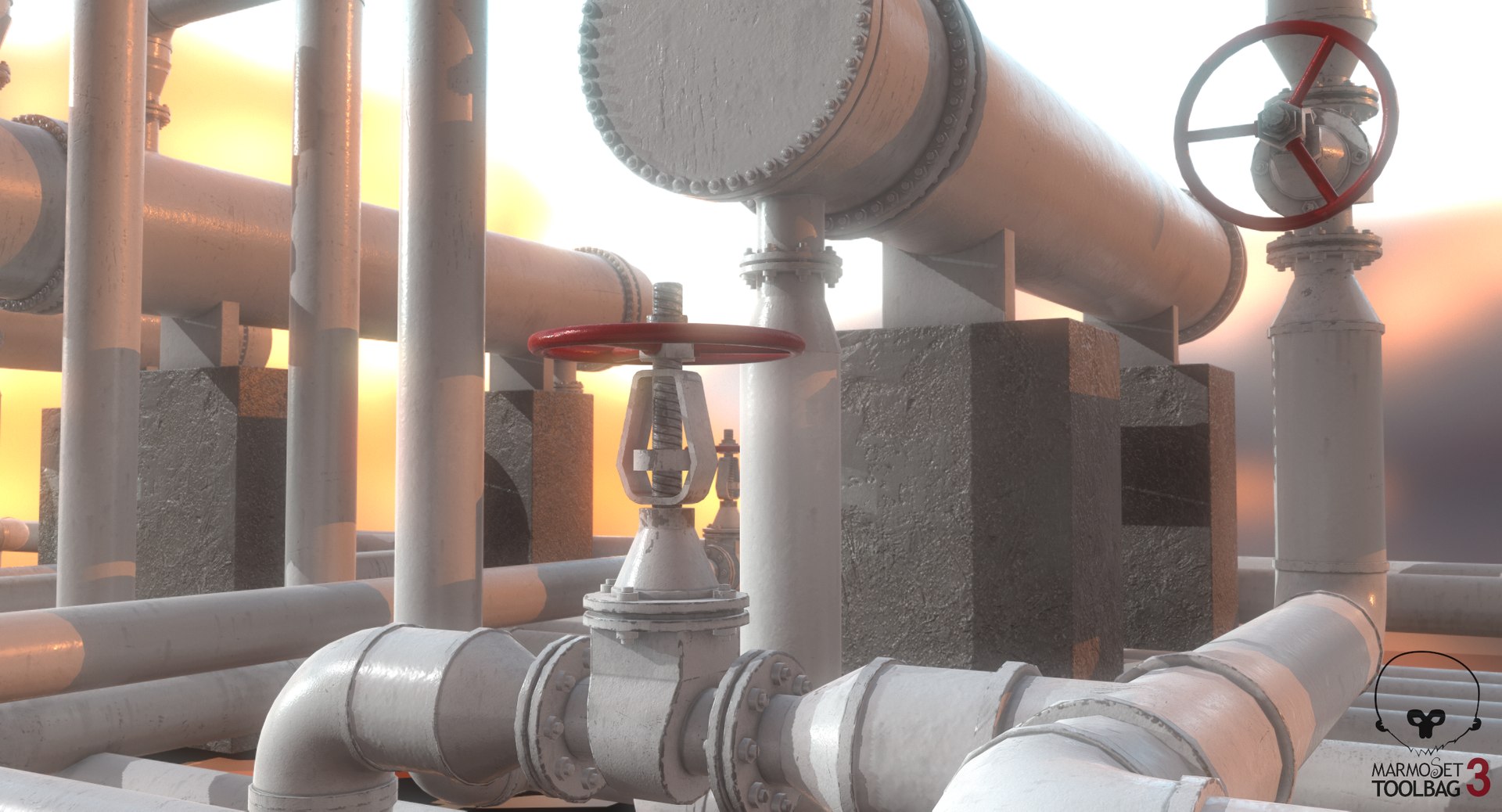 3D refinery heat exchanger https://p.turbosquid.com/ts-thumb/UE/g0zTCp/0lHCHvtL/screenshot383/png/1533592639/1920x1080/fit_q87/3053d944359d54d437ce6ef5d25233c1afbf8bf4/screenshot383.jpg