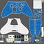Joystick azul choque de la serie Xbox 8K