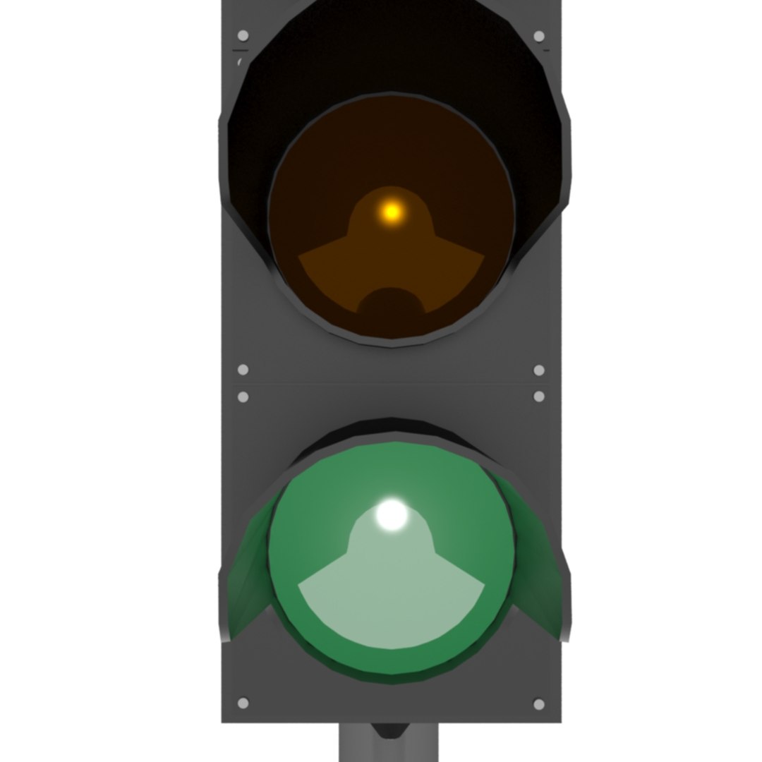 3d traffic light