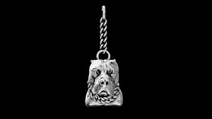 Varna bulldog key holder 3D model