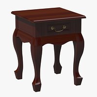 Drawer Queen Table Lamp 01