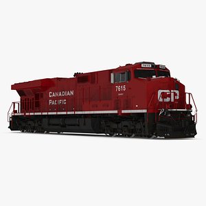 Canadian Pacific Railway Locomotive ES44AC 3D model