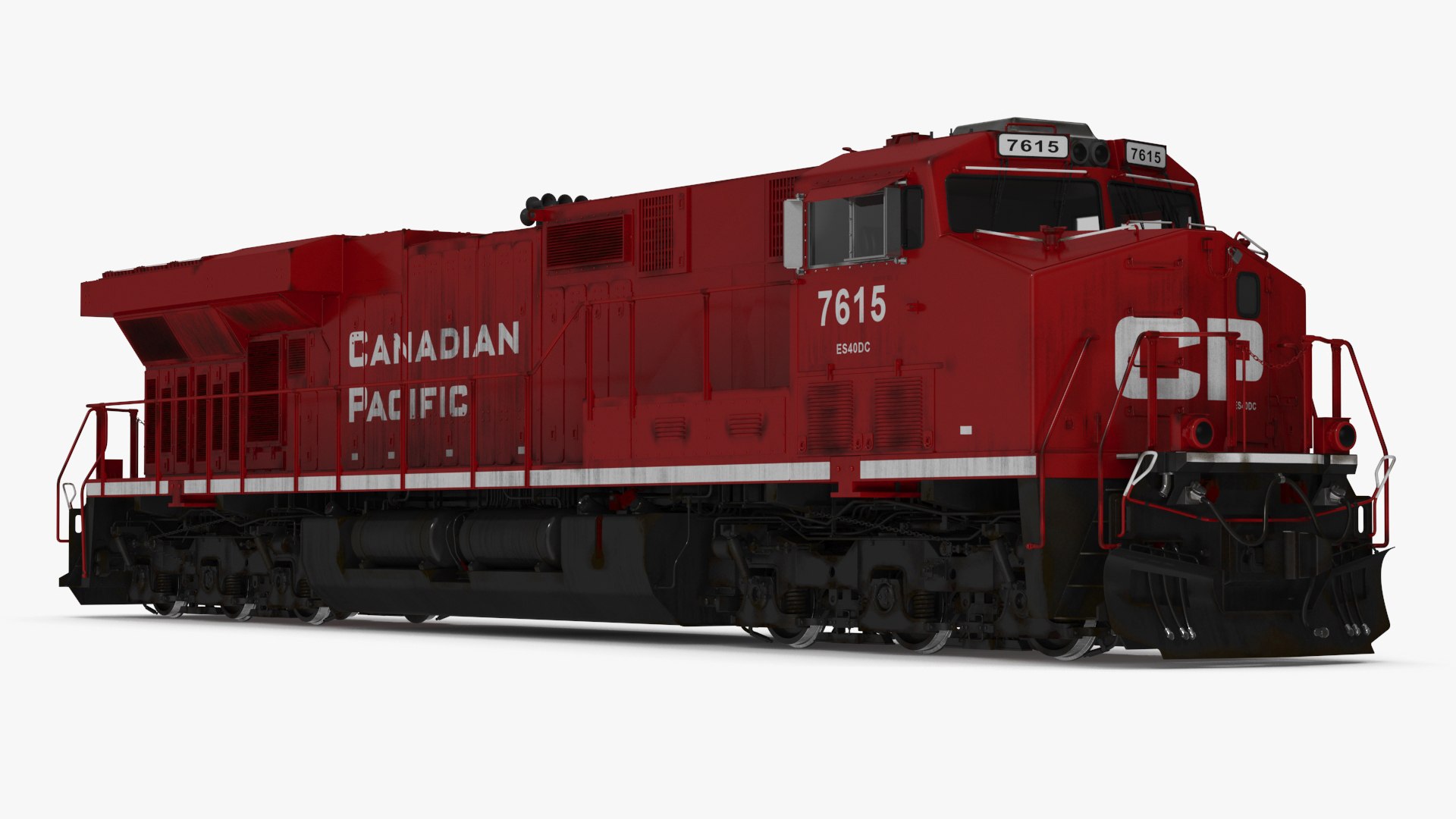 Canadian Pacific Railway Locomotive ES44AC 3D model preview
