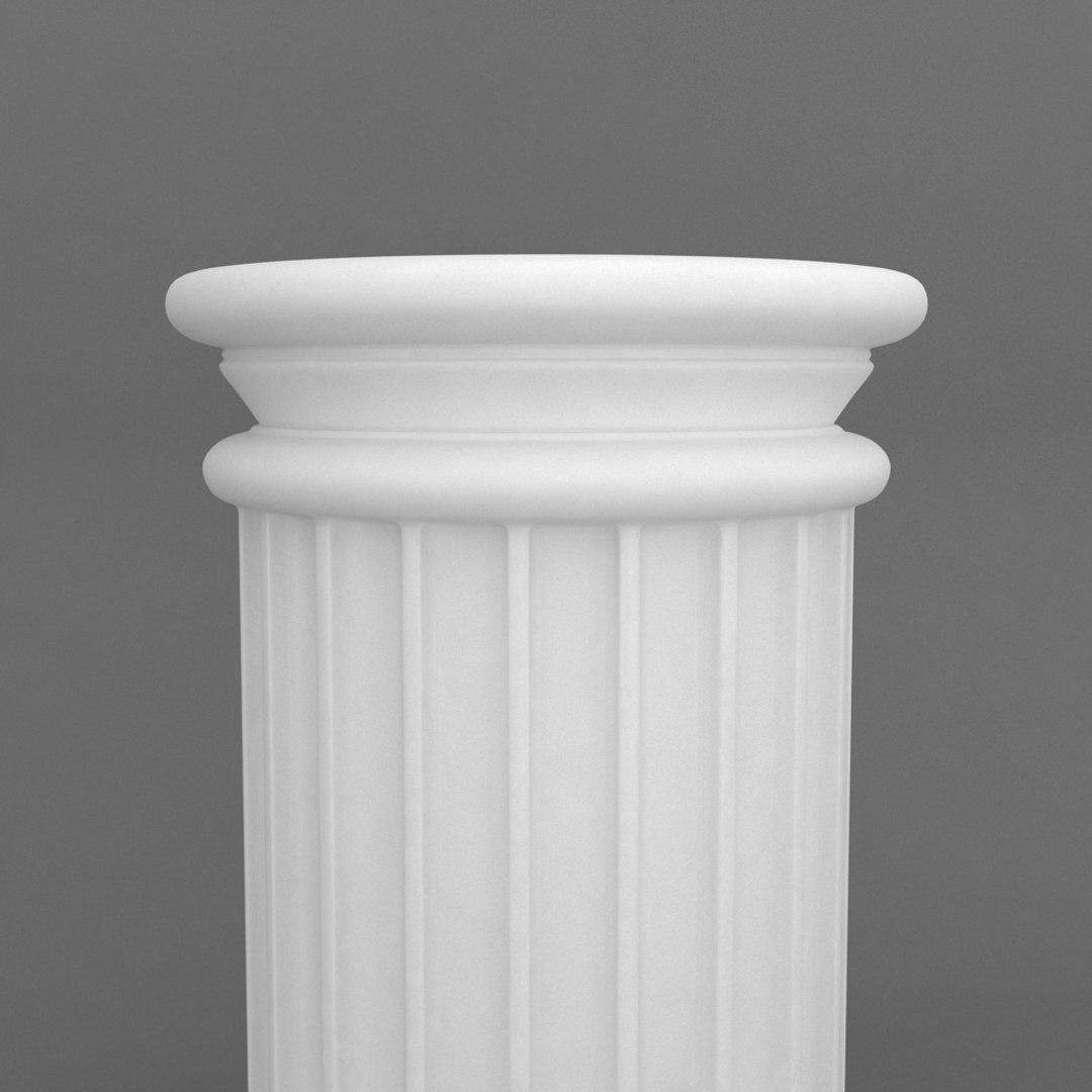3d Printable Pedestal Model