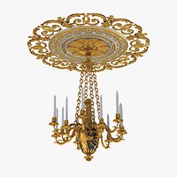 Victorian Candle Chandelier