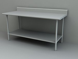 work table 3d model