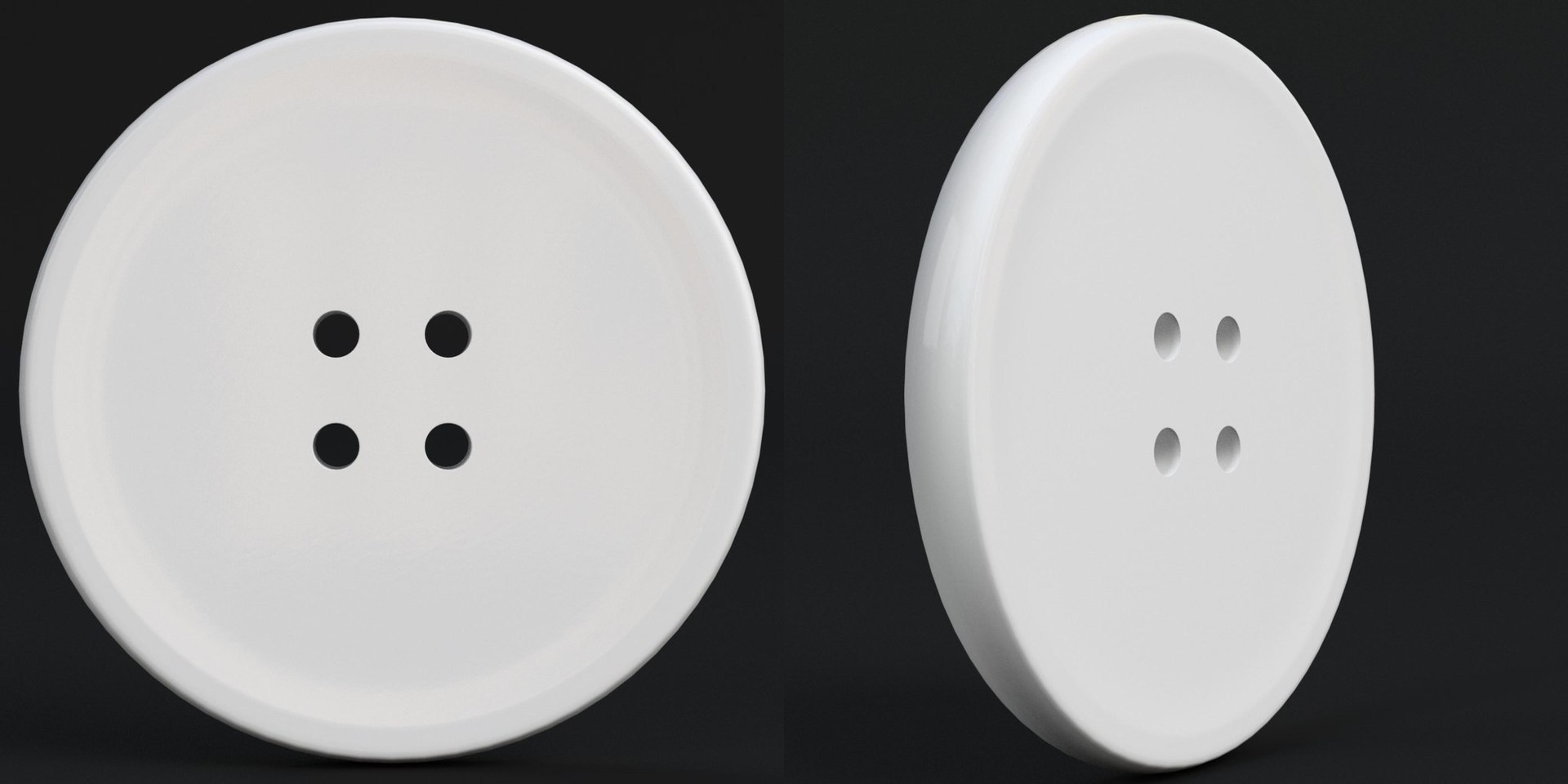 Small Button 3D Model - TurboSquid 1644300